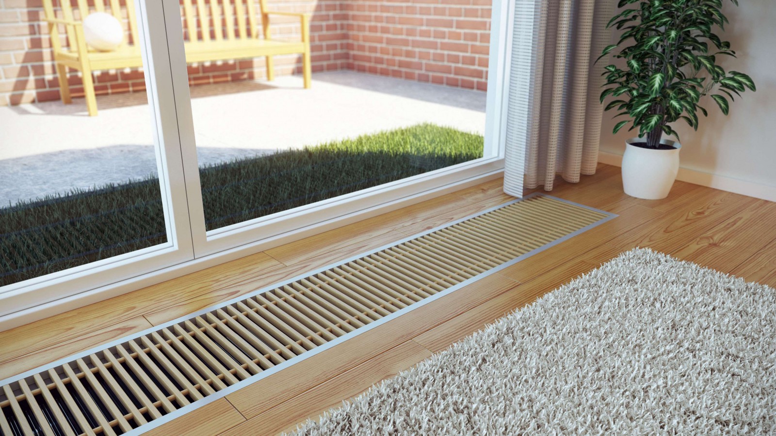 Встраиваемые конвекторы в современном интерьере: как скрыть отопление красиво