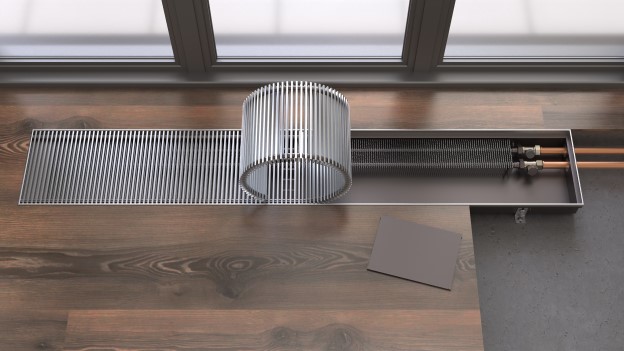 Внутрипольные конвекторы в офисных помещениях: опыт эксплуатации