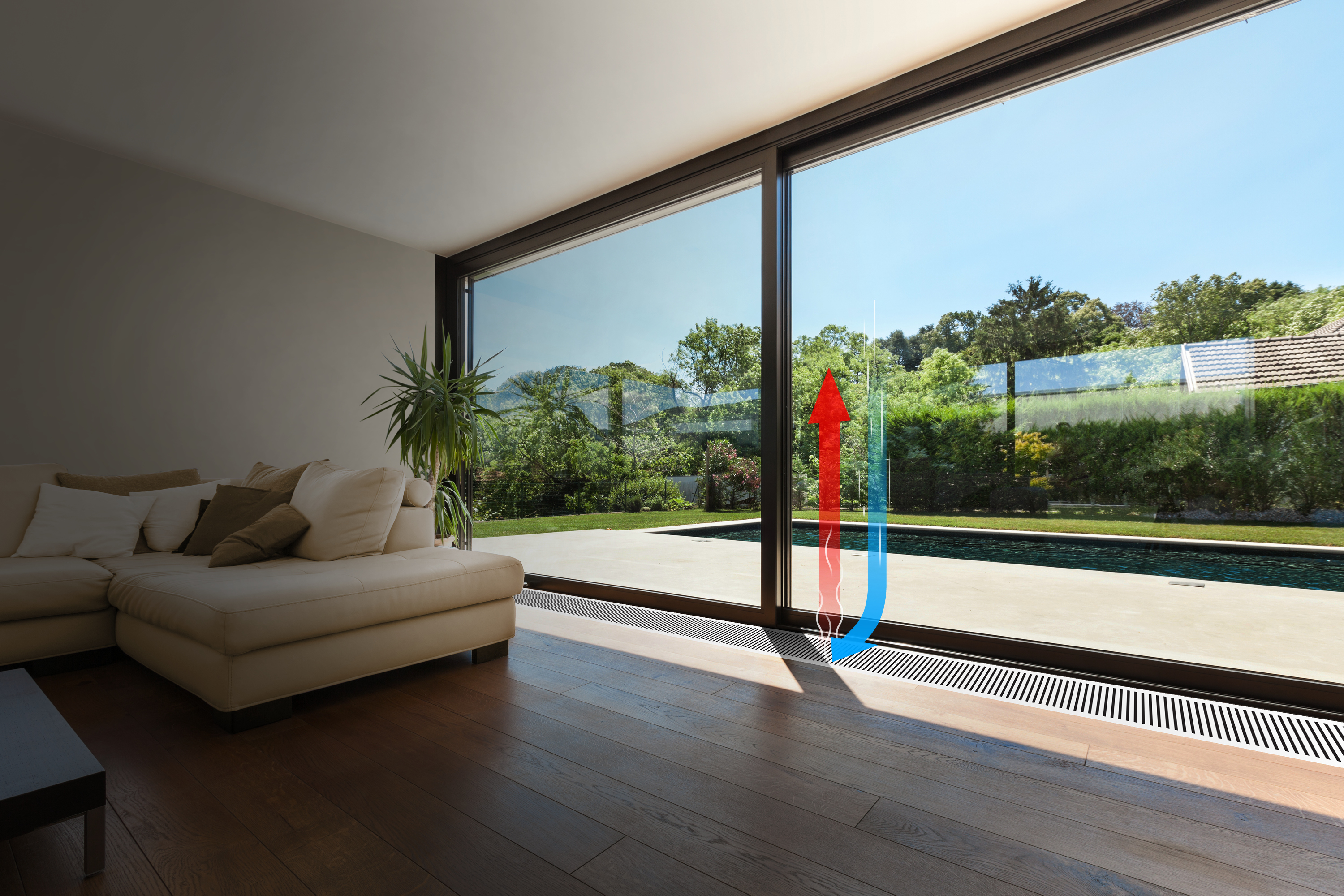 Встраиваемые конвекторы в современном интерьере: как скрыть отопление красиво